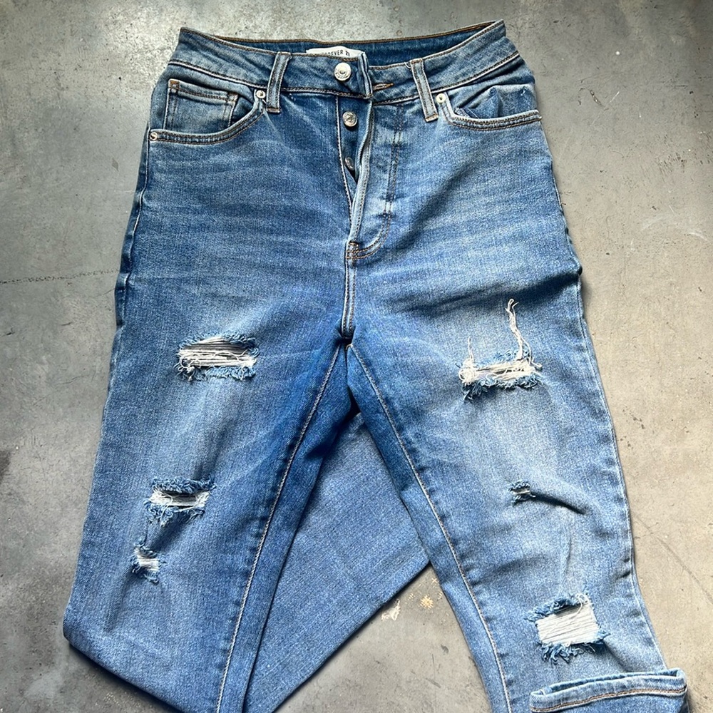 Forever 21 High Waist Skinny Jeans US 26